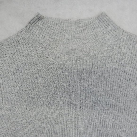 Prologue Womens Gray High Neck Long Sleeve Top Size S - Picture 4 of 10